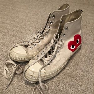 CDG White Convers
